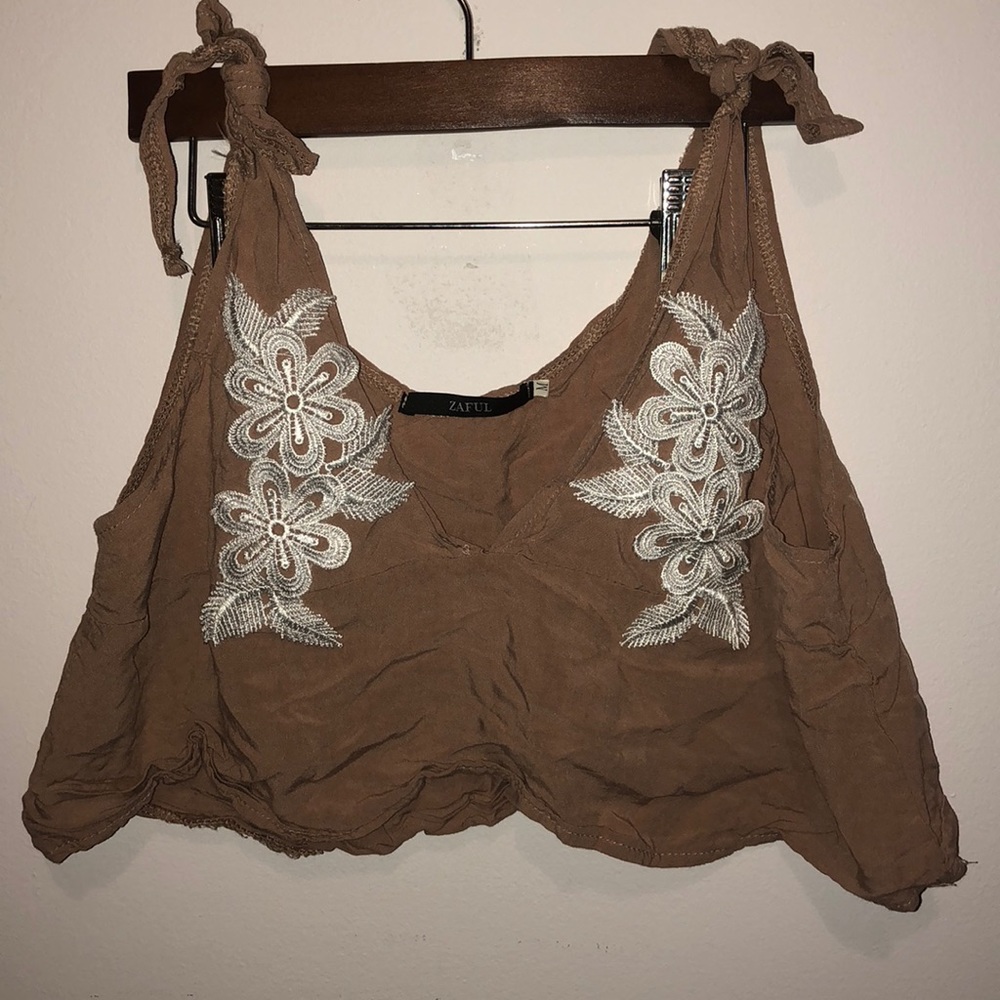 Tan adjustable tank ( 1/2 set piece )